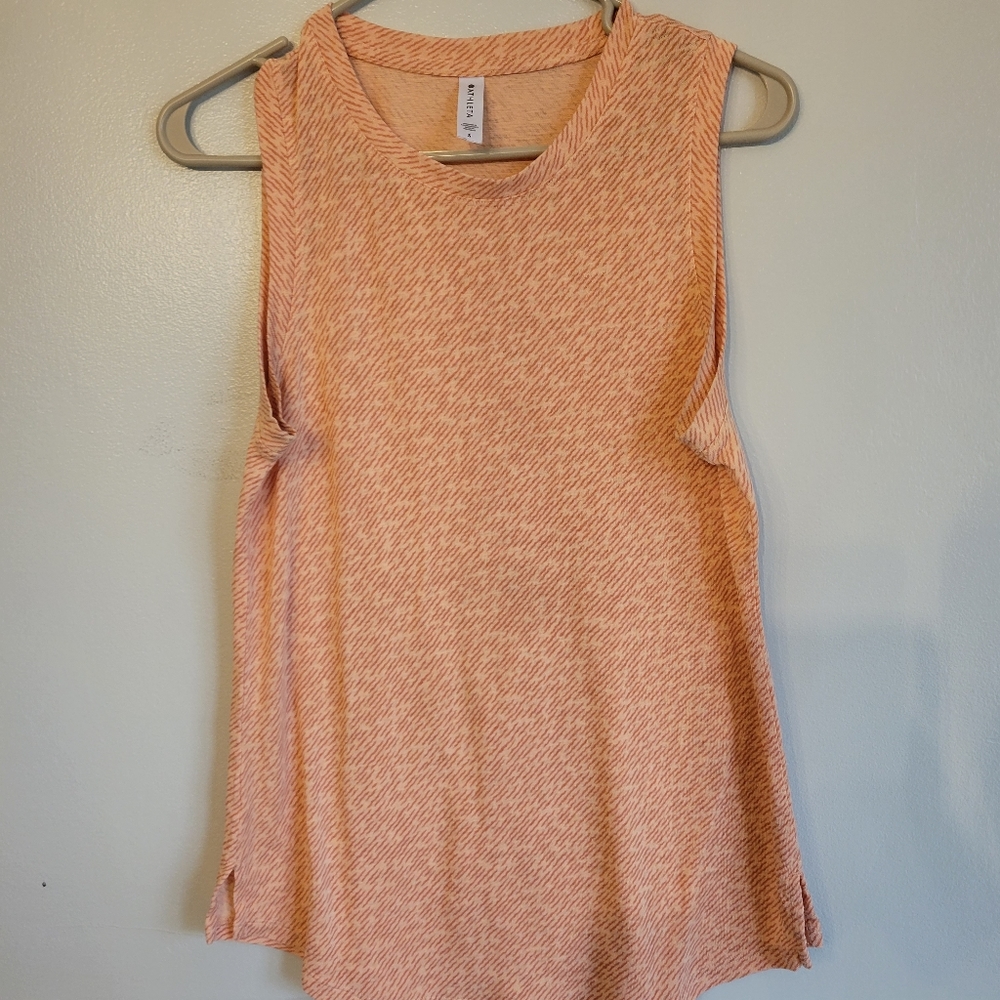 Athleta Orange Tank Top